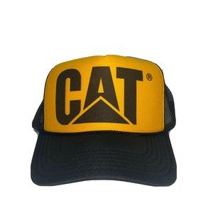 Caterpillar Hat CAT Foam Hat Snap Back Trucker Hat